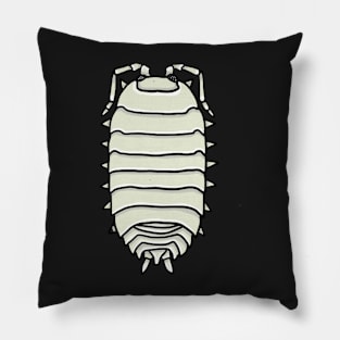 Ghost Porcellio laevis Pillow