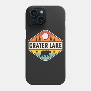 Crater Lake National Park Oregon Camping Hiking Phone Case