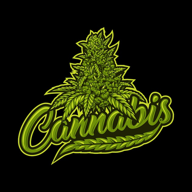 Cannabis Tops by CryptoTextile