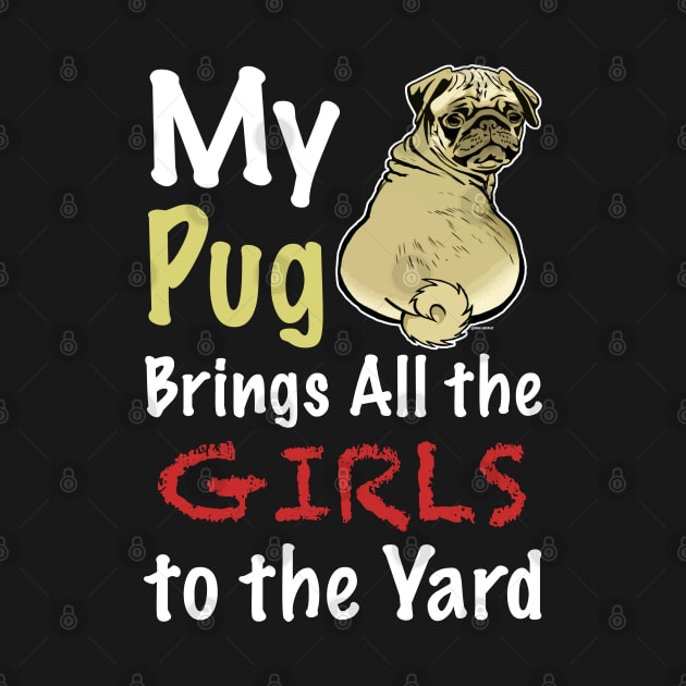 Pug butt girls by darklordpug