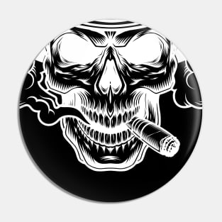 Skull Face Pin