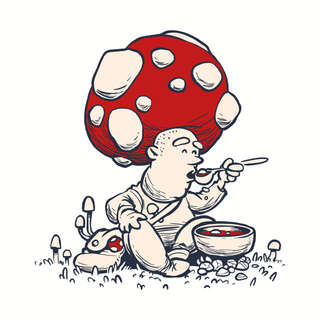 Mushroom Stew! by shanehuntart