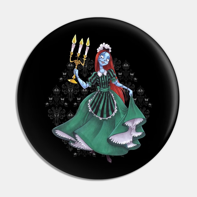 Mansion Maid Pin by CherryGarcia