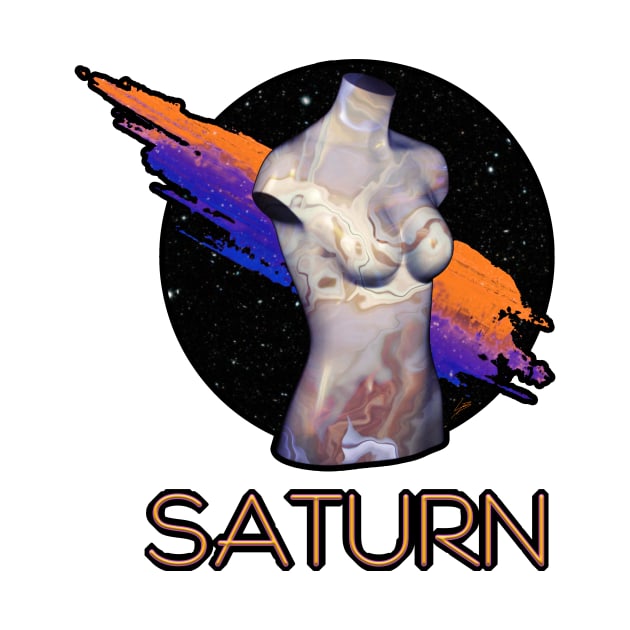 Heavenly Bodies - Saturn by Leroy Binks