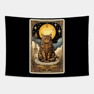 Cat Tarot Card Tapestry