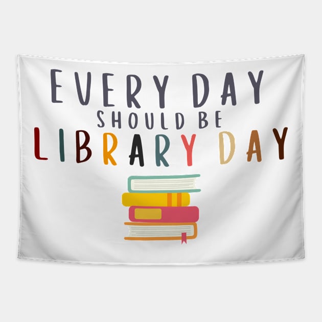 Library Day! Tapestry by KiyoMi