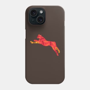 Jaguar with Henna Phone Case