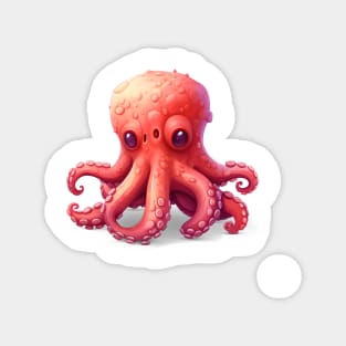 Cute baby octopus Magnet