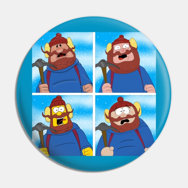 Yukon Cornelius in various styles Pin by AndrewKennethArt