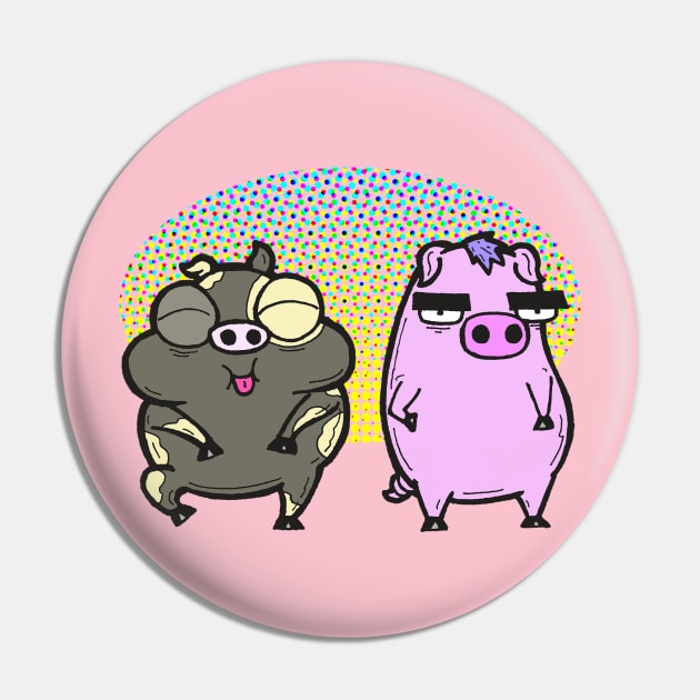 Cash Grab Pigs! Pin by calavara