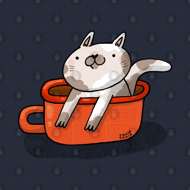 Cat Cup by Tania Tania