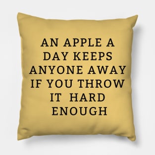 apple a day Pillow