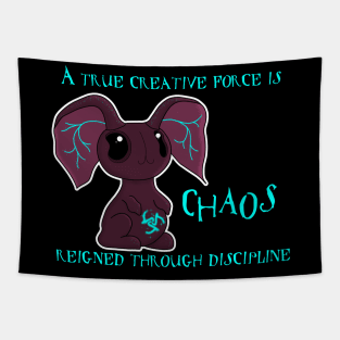 Creative Chaos Bunny Tapestry