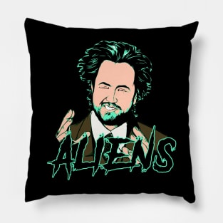 Giorgio Tsoukalos Aliens Pillow