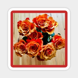 Romantic roses Magnet