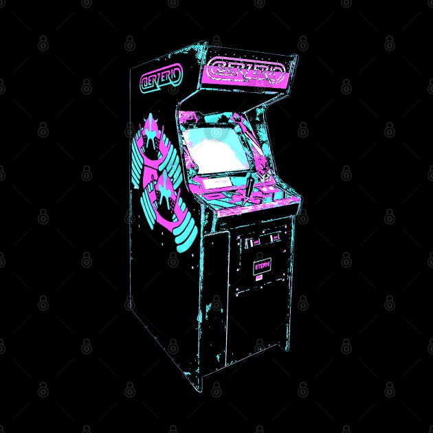 Berzerk Retro Arcade Game by C3D3sign