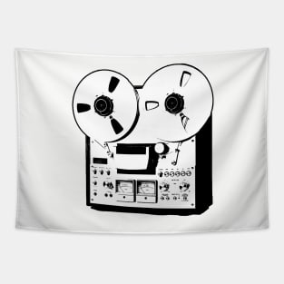 Reel to Reel Audio Player Tapestry