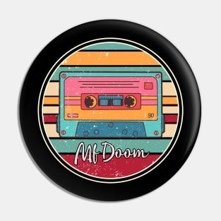 Great Gift Mf Doom Design Proud Name Christmas 70s 80s 90s Pin