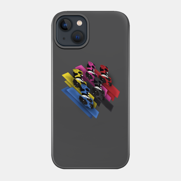 The Psycho Rangers - Power Rangers In Space - Phone Case