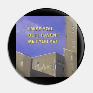 I miss you but I havent met you yet - Nostalgiacore, dreamcore, weirdcore Pin