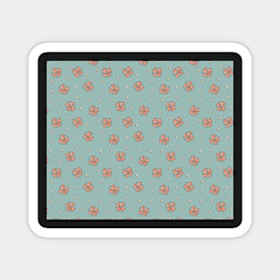 Floral abstract Magnet