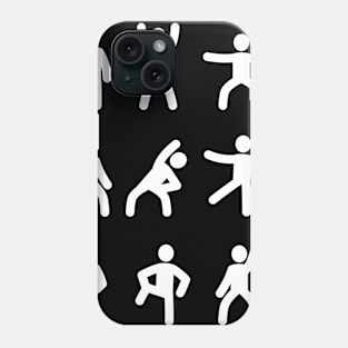 Exercise man Phone Case