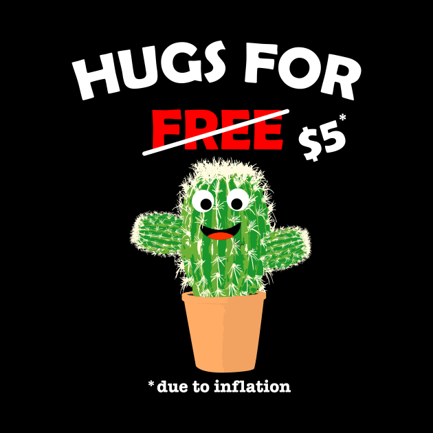 Cute cactus valentine costume Hugs For Free due to inflation by star trek fanart and more