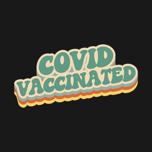 Covid Vaccinated Retro T-Shirt