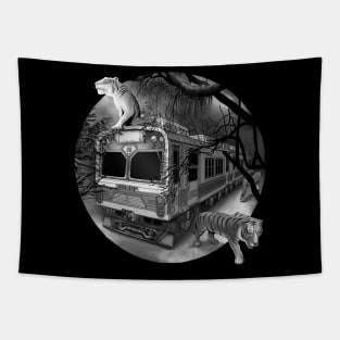 Tigers Station Tapestry