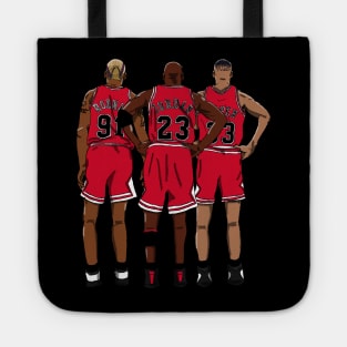 The Last Dance - Bulls 98 Small logo Tote