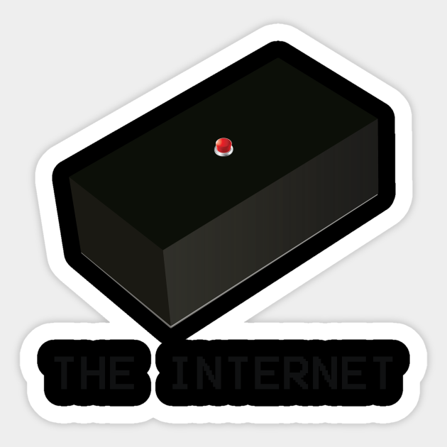 The Internet Black Box IT Department - Internet - Sticker