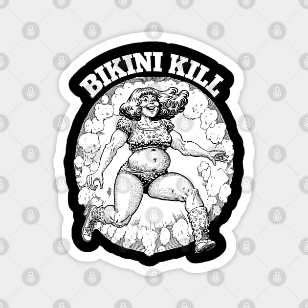 Bikini Kill … Original Fan Artwork Magnet by unknown_pleasures