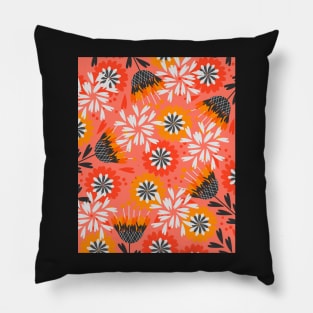 Sweet floral spring pattern Pillow