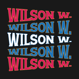 NATIONAL TEXT ART WOODROW WILSON T-Shirt