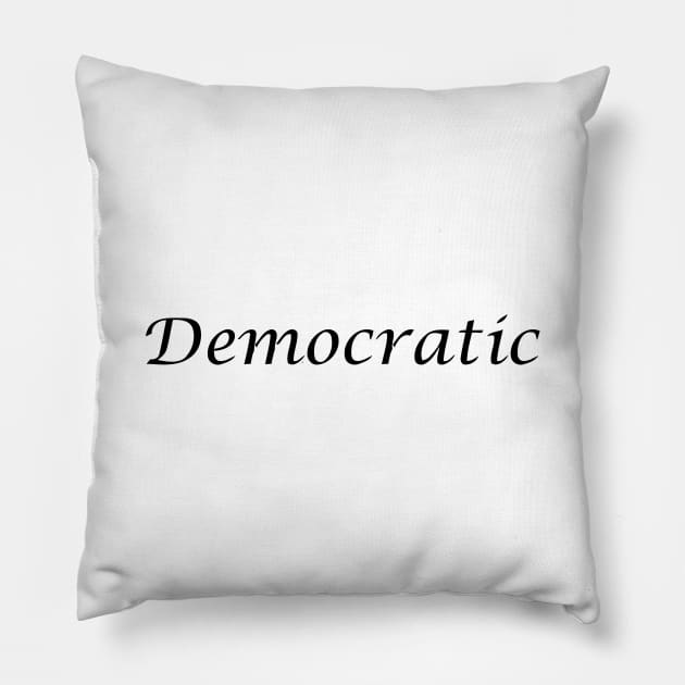 Democratic Pillow by mabelas