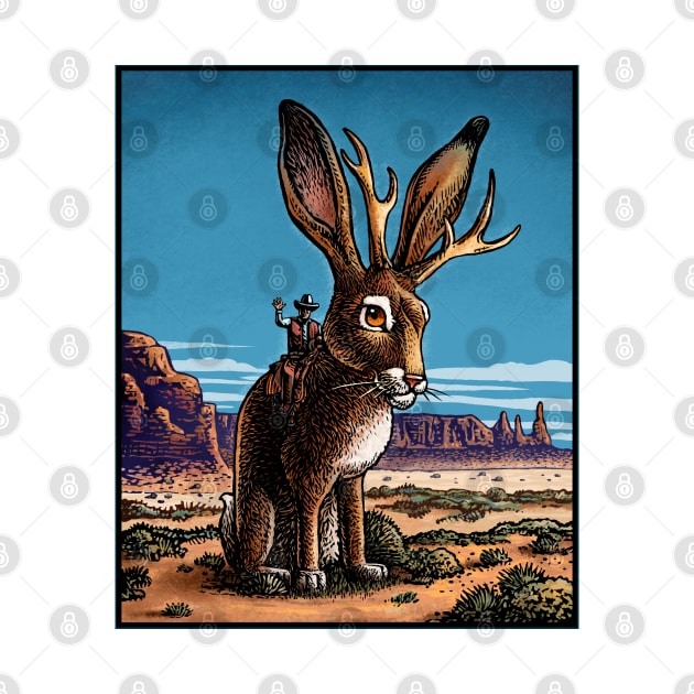 The Jackalope by ChetArt