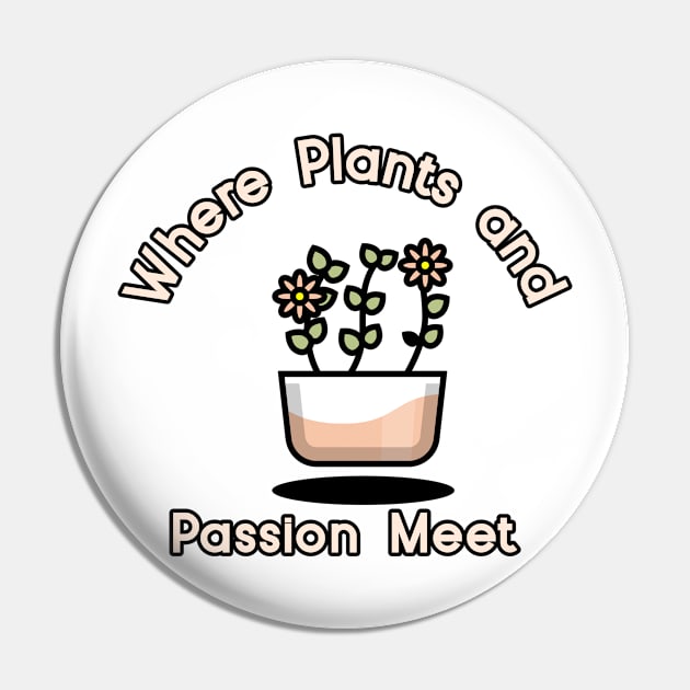 Where Plants And Passion Meet Pin by Stitches & Style Co