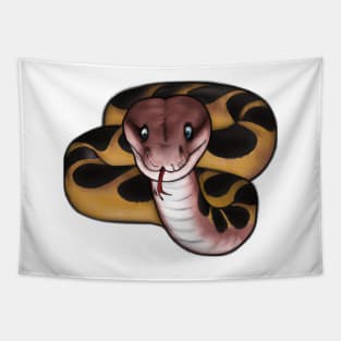 Cute Anaconda Drawing Tapestry