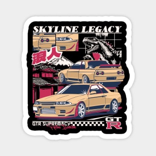 Nissan Skyline R32 Magnet