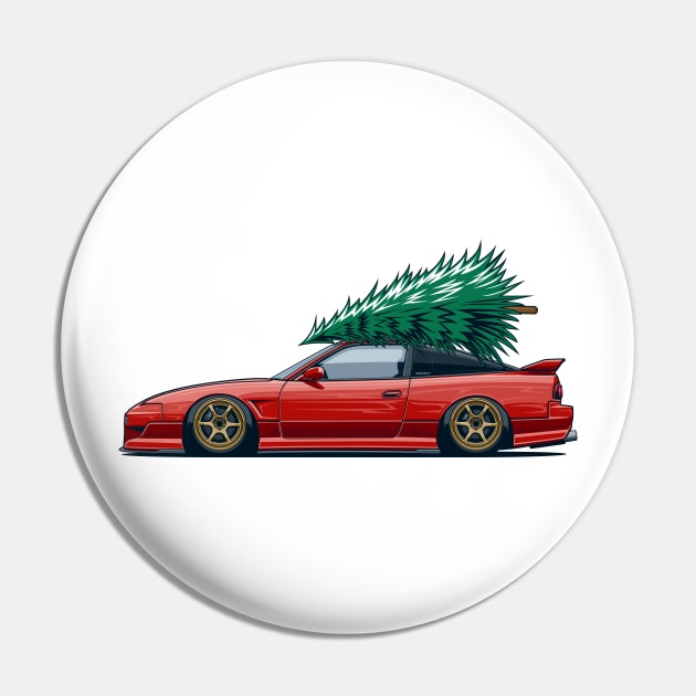 180 SX Xmas Pin by Markaryan