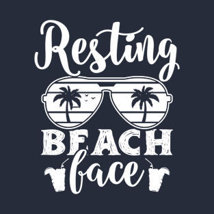 Resting beach face T-Shirt