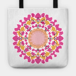 mandala Clamber drawingmandala Flutter stuffed Tote