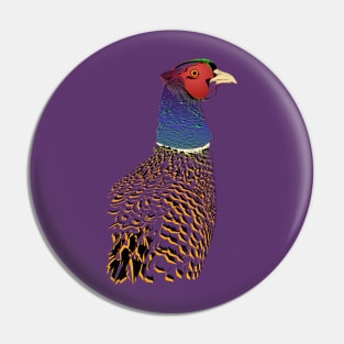 Phenominal Pheasant Pin