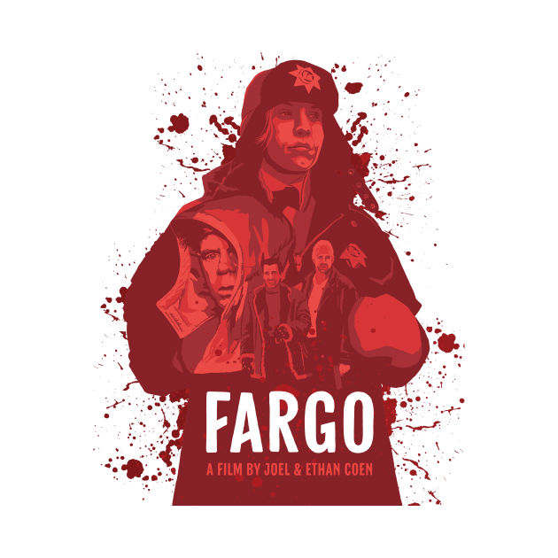 Fargo alternative movie poster by chrisayerscreative