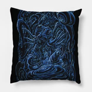 Swirling Ocean Pillow