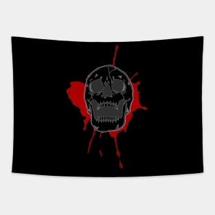 ATHBlackSkull Tapestry