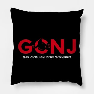 Gcnj red graphic Pillow