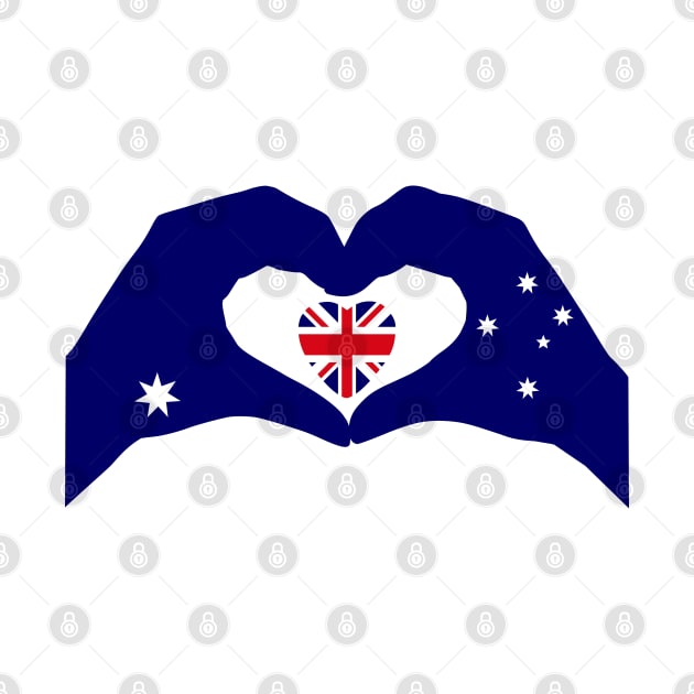 We Heart Australia Patriot Flag Series by Village Values