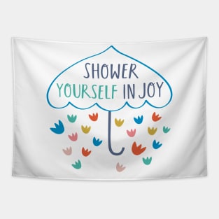 Joy Shower Tapestry