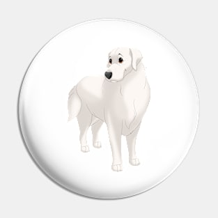 Great Pyrenees Dog Pin